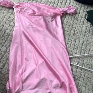 Beginning boutique pink dress
